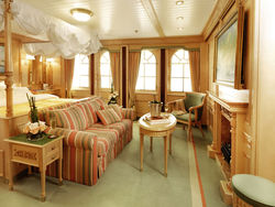 Luxury Owners suites on the Sea Cloud II