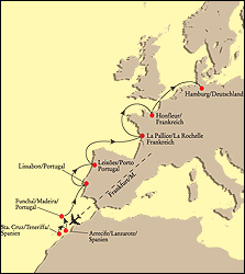 Atlantic Coast cruise, Deluxe Sea Cruise