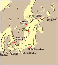 Baltic Sea Cruise, Deluxe Cruise